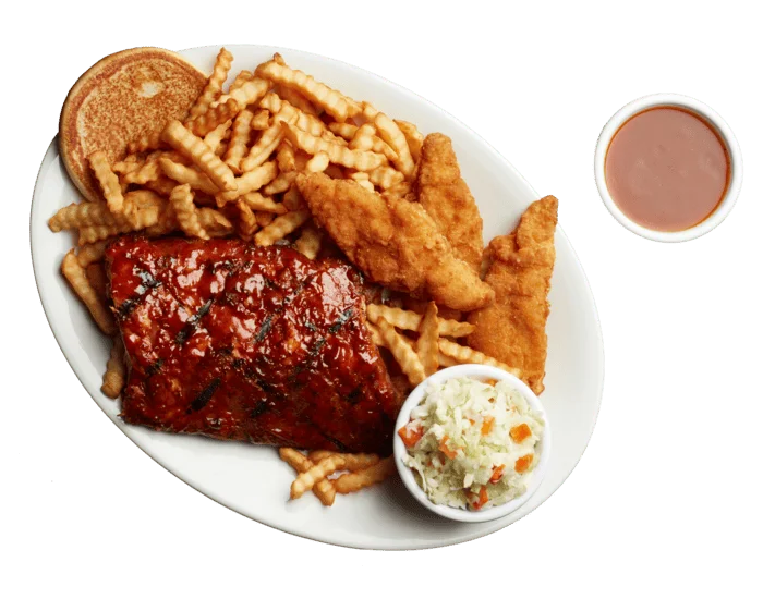 Half ribs and 3 fillets